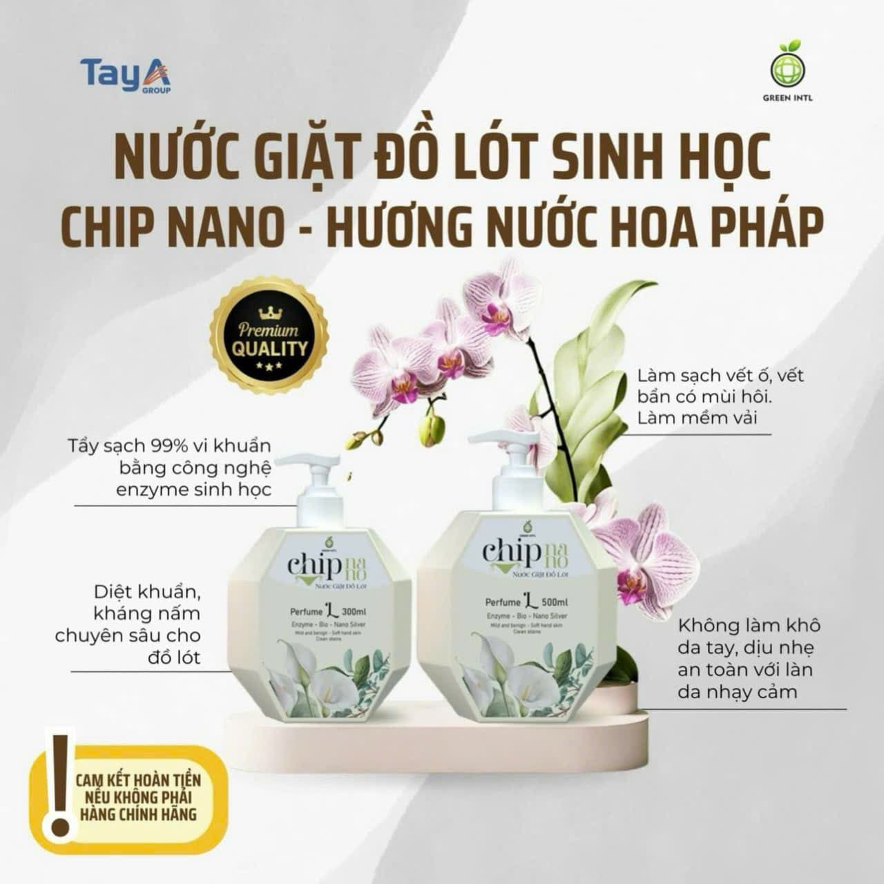 Nước giặt đồ lót Chip nano - 4