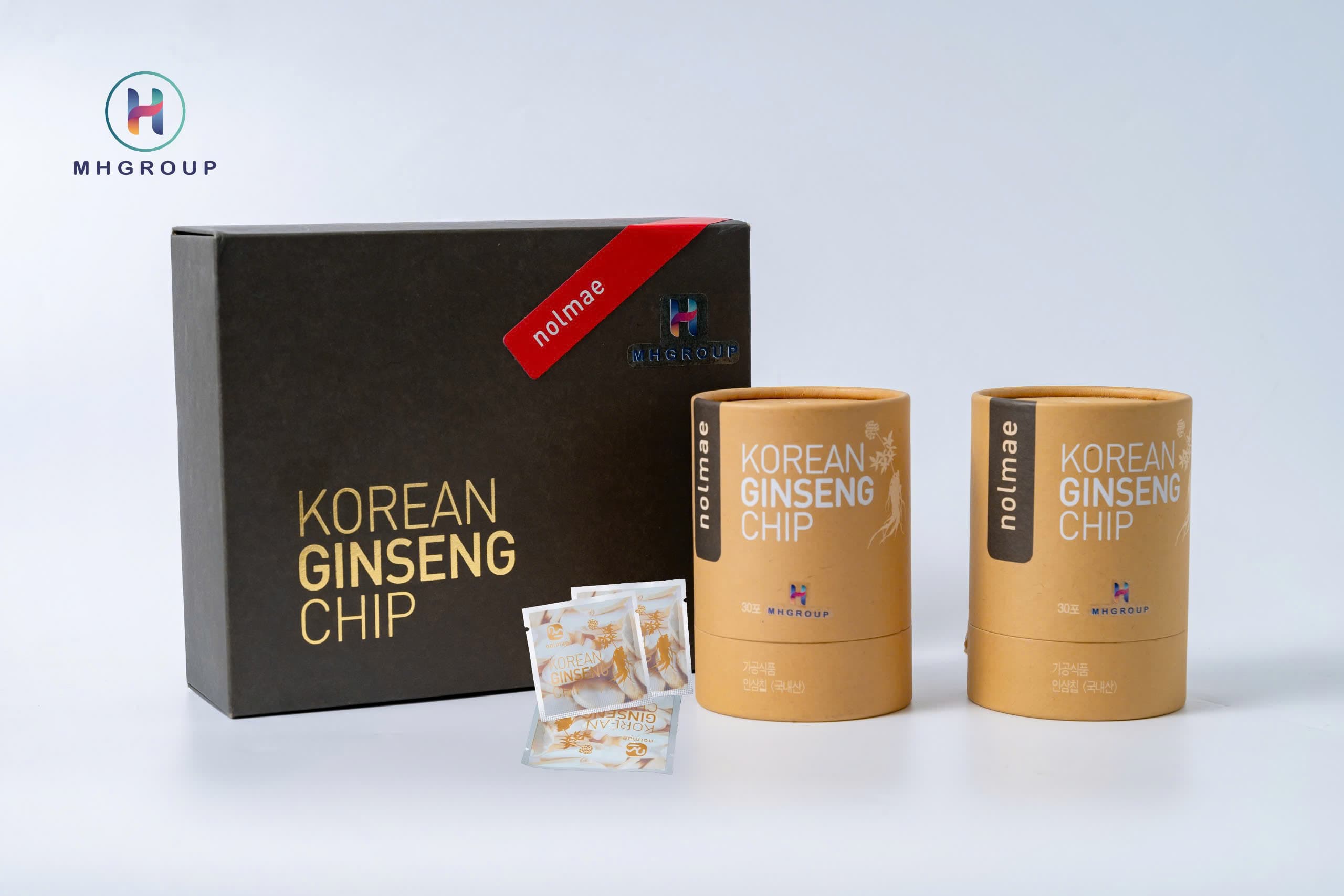 Sâm lát sấy đông khô (Nolmae ginseng chip (Paper can) set)
